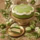 Matcha Blanc Cake Pie